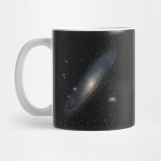 The Andromeda Galaxy in constellation Andromeda Mug